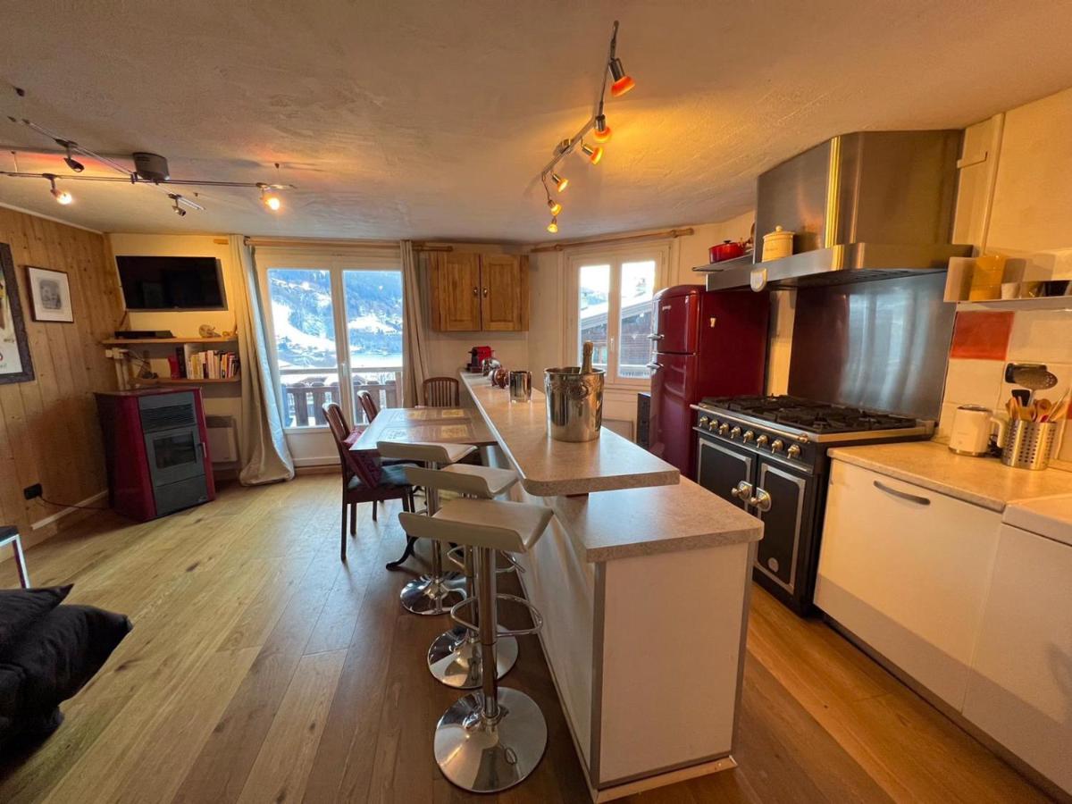 Appartement 2Pieces Hyper Centre Les Houches, Proche Chamonix Ngoại thất bức ảnh